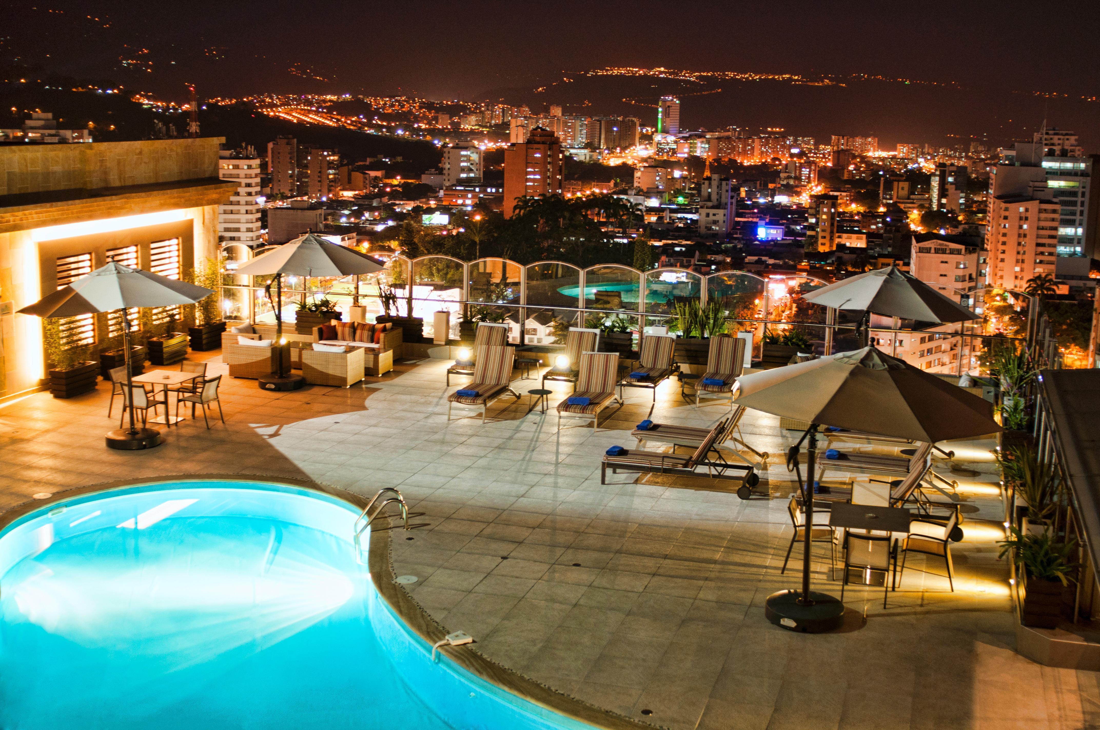 Hotel Dann Carlton Bucaramanga Exterior photo View from the hotel's rooftop